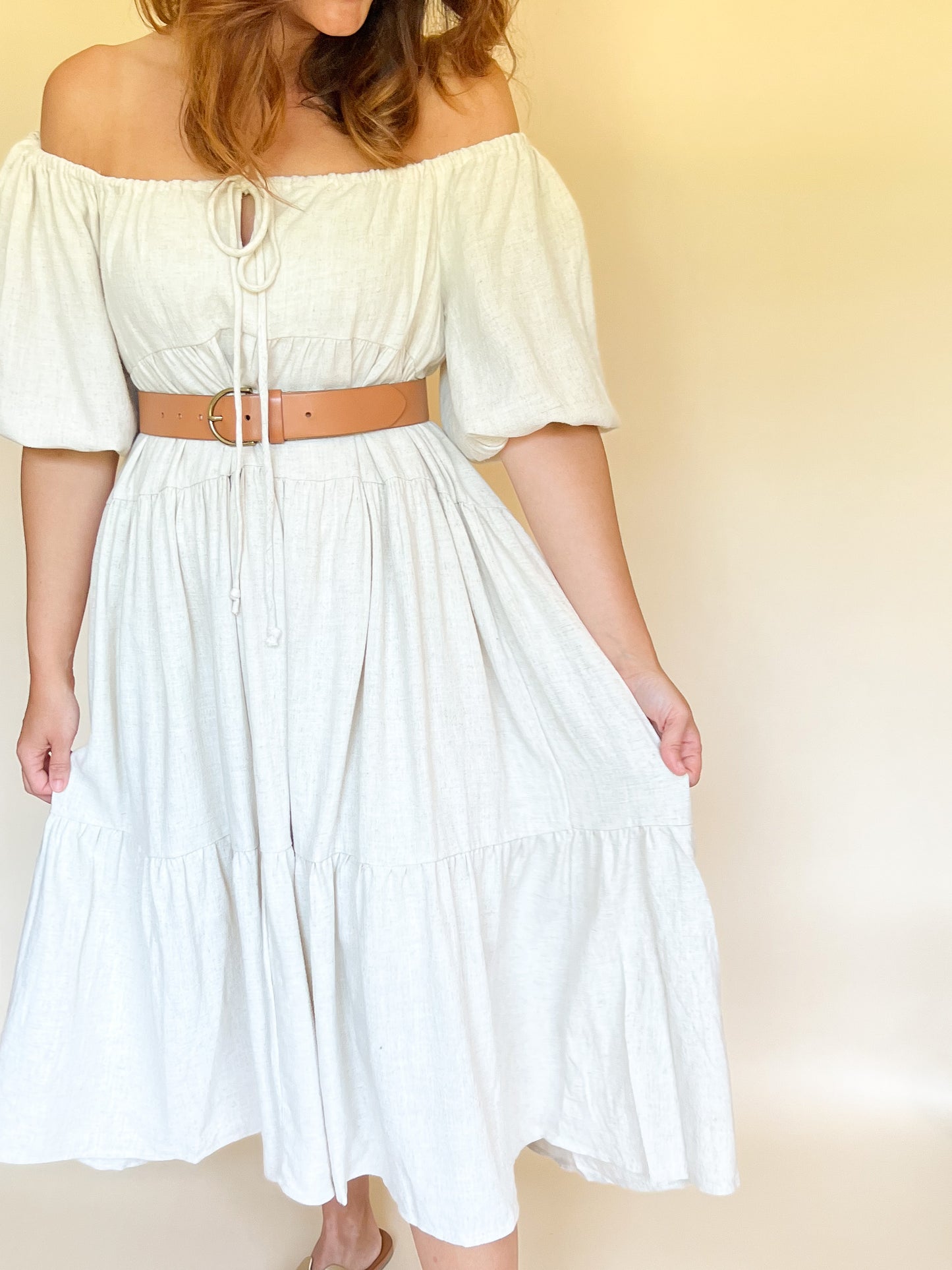 Renaissance Linen Dress