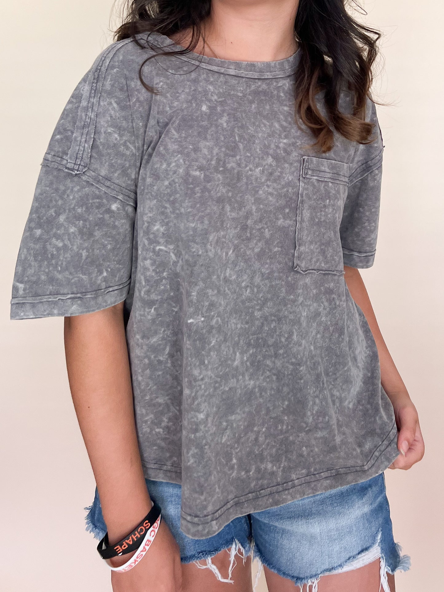 Gunmetal Tee