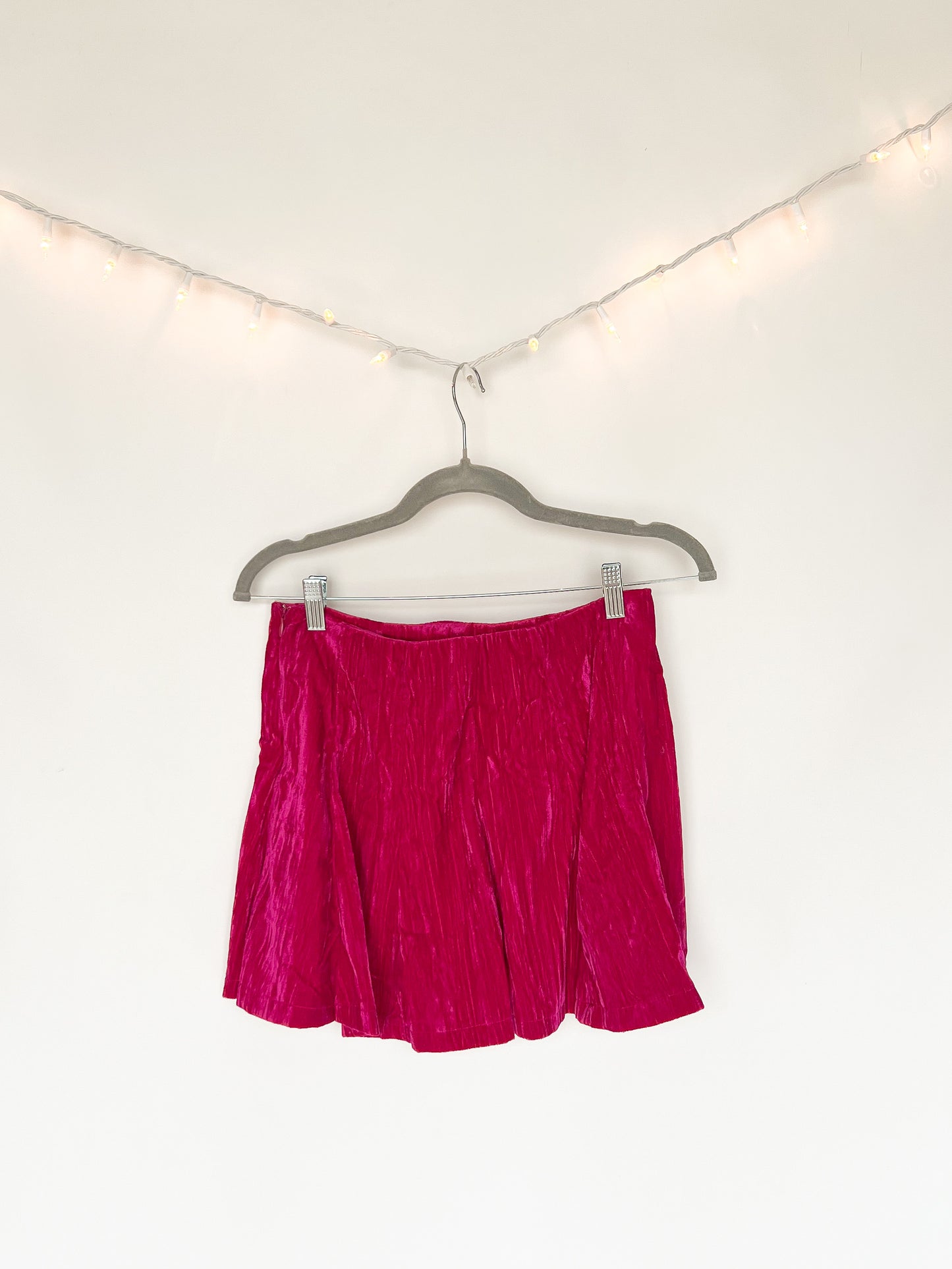 Holiday Magenta Skirt