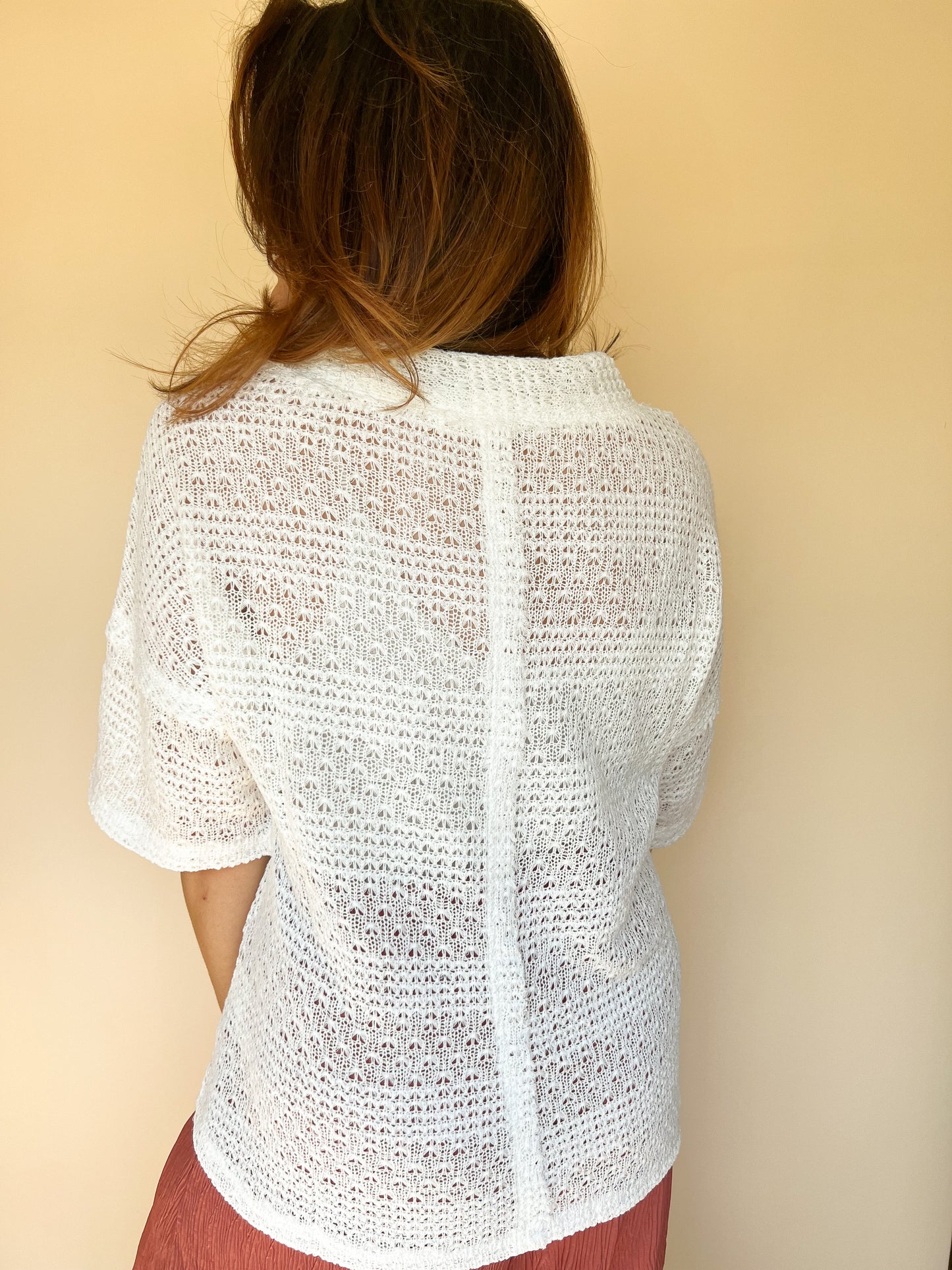 Crochet Slouch Shirt