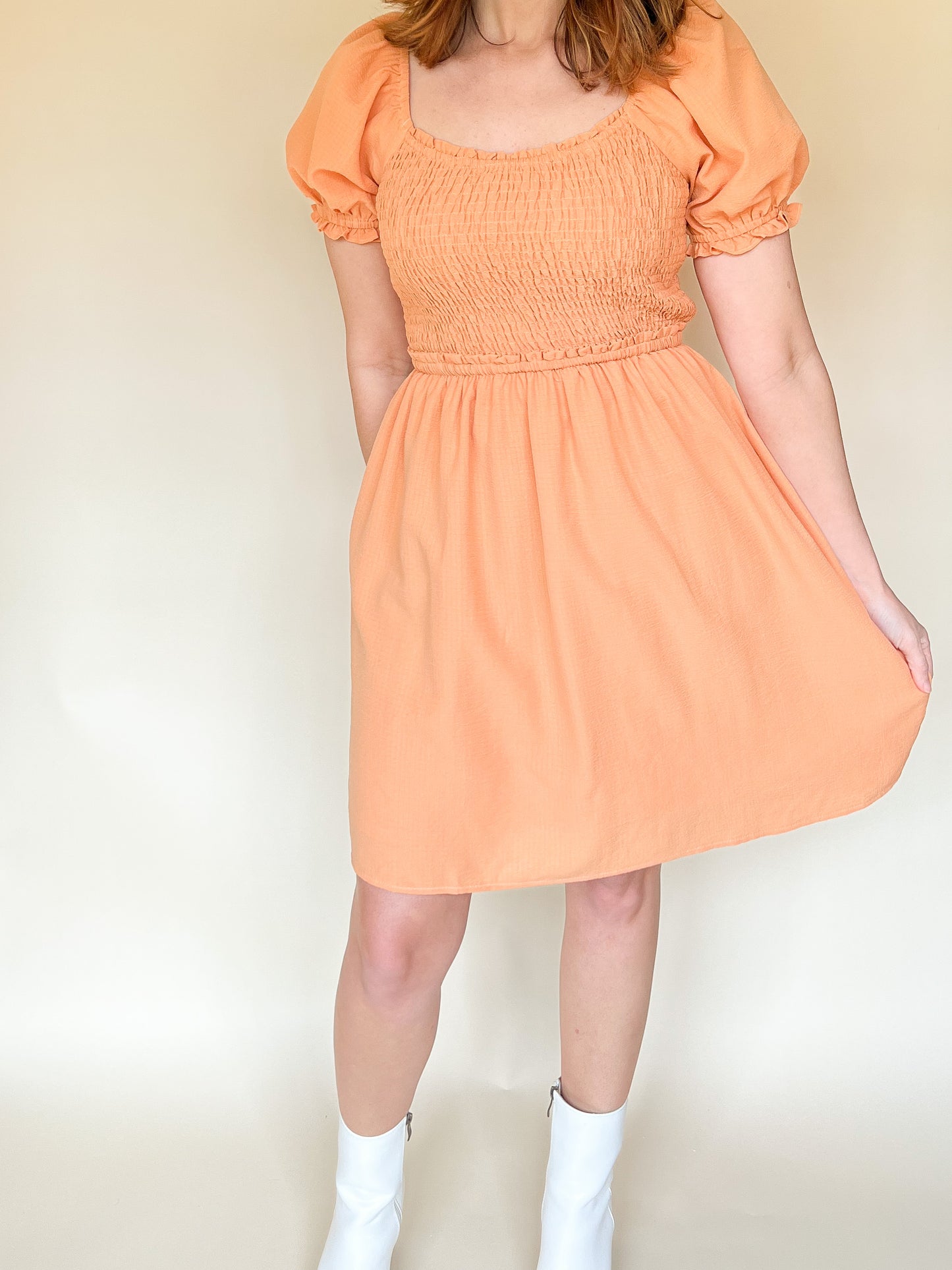 Sherbet Sunday Dress