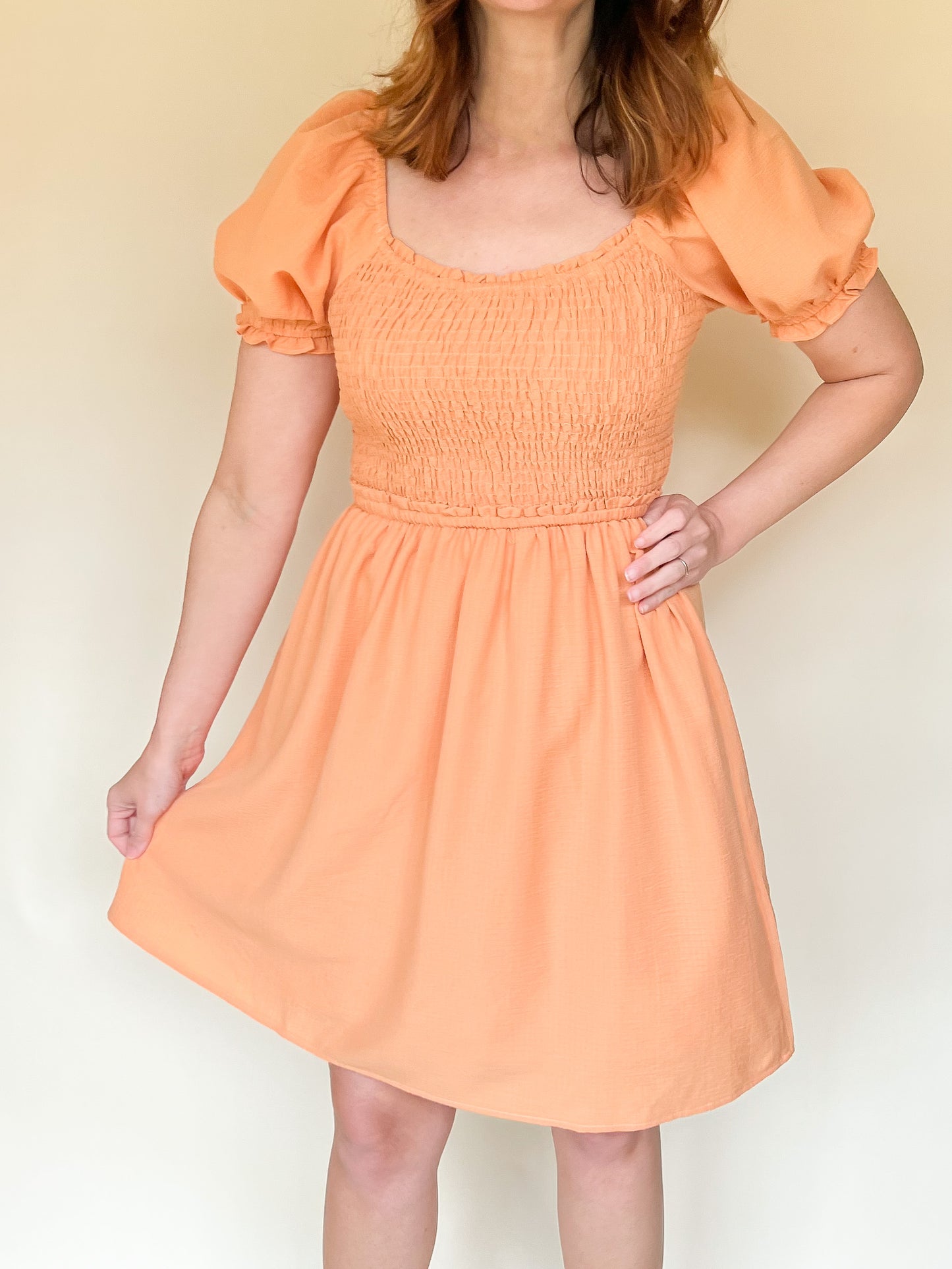 Sherbet Sunday Dress