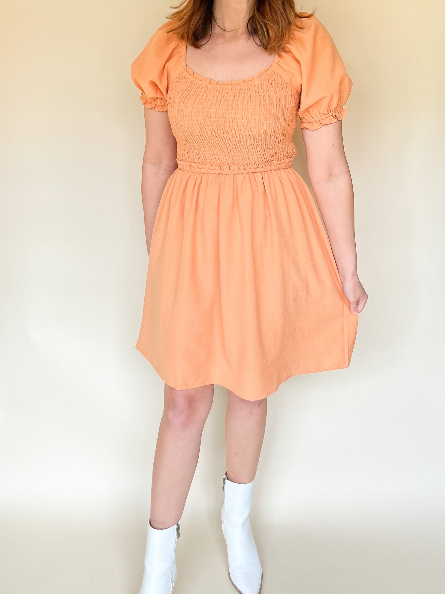 Sherbet Sunday Dress